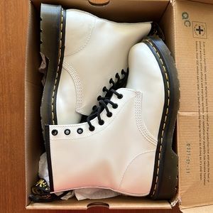 White Dr Martens